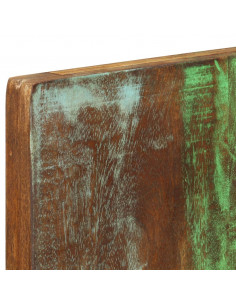 Appendiabiti a Parete 2pz 36x3x110cm Legno Massello di Recupero