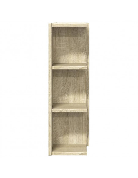 Mobile Bagno con Specchio Rovere Sonoma 80x20,5x64 Multistrato