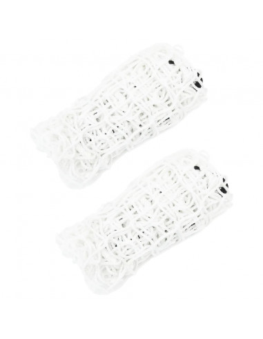 Reti da Fieno 2pz Rettangolari Bianchi 100x90 cm in PP