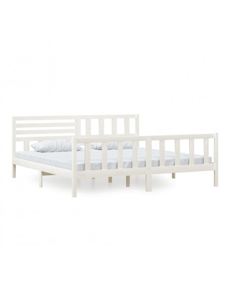 Giroletto Bianco in Legno Massello 200x200 cm