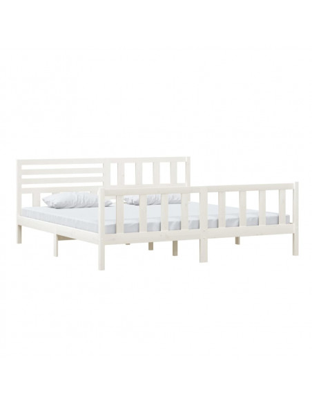 Giroletto Bianco in Legno Massello 200x200 cm