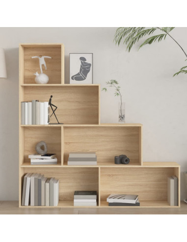 Libreria/Divisorio Rovere Sonoma 155x24x160cm Legno Multistrato