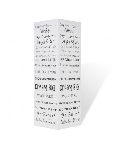 Portaombrelli Bastoni Passeggio Quadrato Acciaio 48,5 cm Bianco