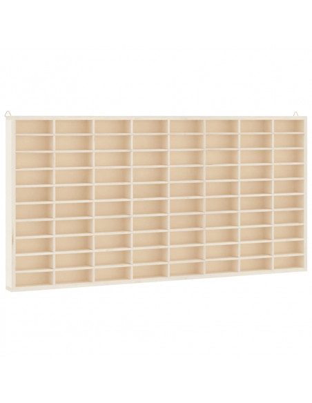 Mobili con Vetrina Parete con 80 Scomparti 80x4,5x40,5 cm