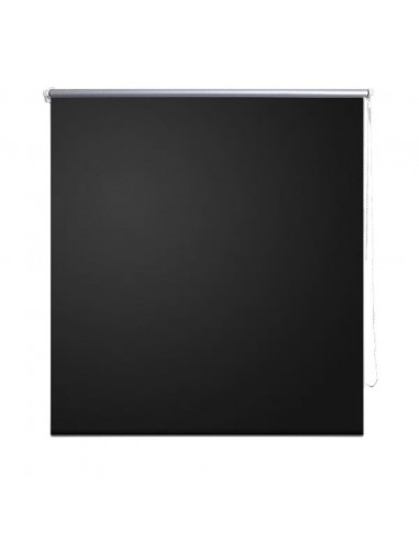 Tenda a rullo oscurante buio totale 80 x 175 cm Nera