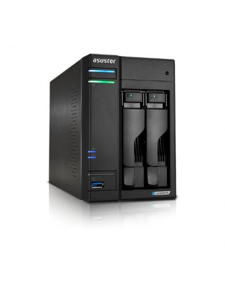 ASUSTOR NAS TOWER 2 Bay + 4x M.2 NVMe , Intel Celeron N5105 Jasper Lake Quad-Core, 4GB (16GB MAX) , 2.5 GbE x 2, .. AS6702T