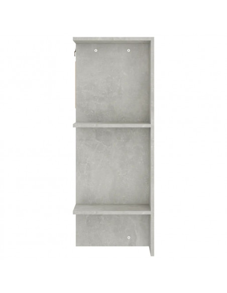 Mobili da Corridoio 2 pz Grigio Cemento in Legno Multistrato