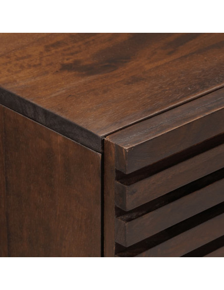 Credenza Marrone 60x34x75 cm in Legno Massello di Mango
