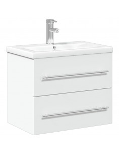 Mobile da Bagno con Lavabo Bianco 2
