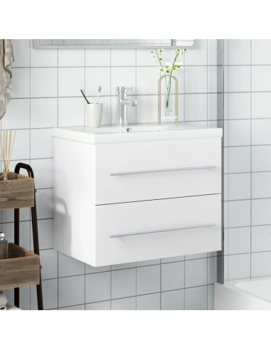 Mobile da Bagno con Lavabo Bianco
