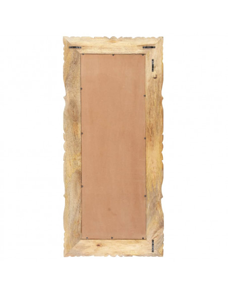 Specchio 110x50 cm in Legno Massello di Mango