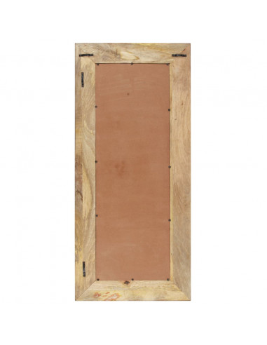 Specchio 110x50 cm in Legno Massello di Mango