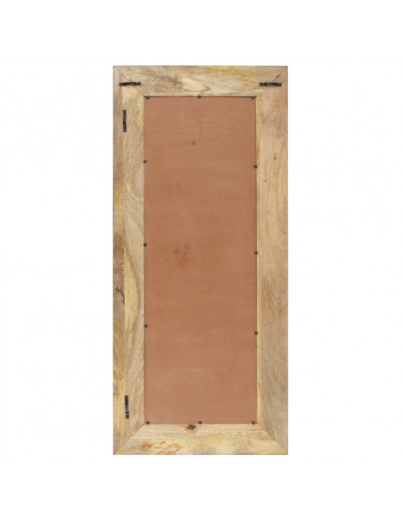 Specchio 110x50 cm in Legno Massello di Mango