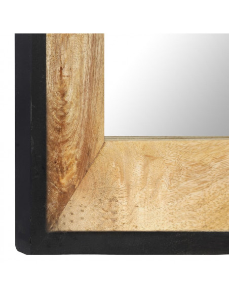 Specchio 110x50 cm in Legno Massello di Mango