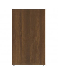 Scarpiere 2 pz Rovere Marrone 52,5x30x50 cm