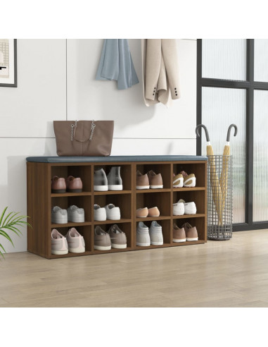 Scarpiere 2 pz Rovere Marrone 52,5x30x50 cm