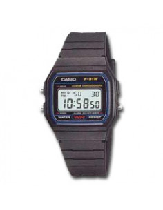 Orologio Casio F 91W 1YEG COLLECTION Men Nero