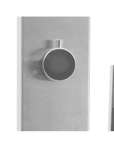 Doccia da Esterno con Piatto in WPC Acciaio Inossidabile