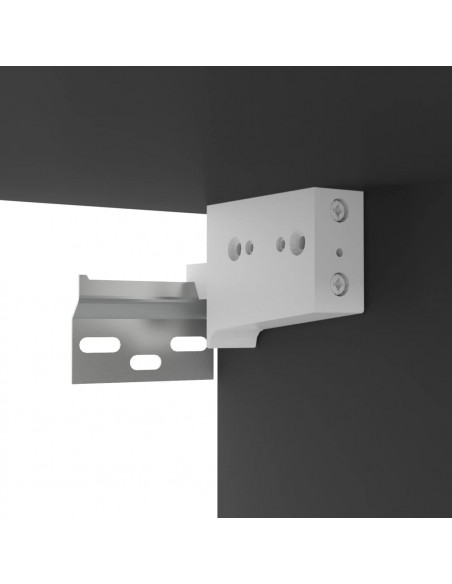 Set di Mobili Porta TV 10 pz Nero in Legno Multistrato