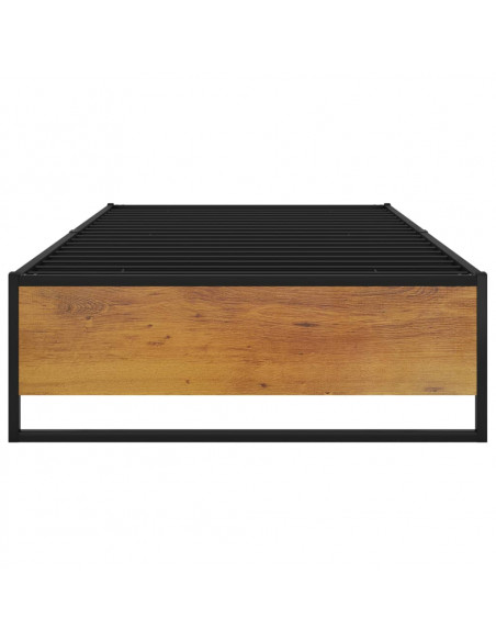 Giroletto Nero in Metallo 90x200 cm