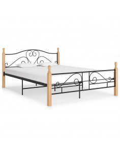 Giroletto Nero in Metallo 140x200 cm 2