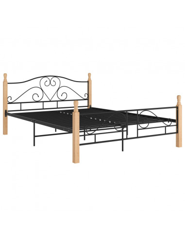 Giroletto Nero in Metallo 140x200 cm