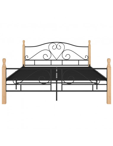 Giroletto Nero in Metallo 140x200 cm