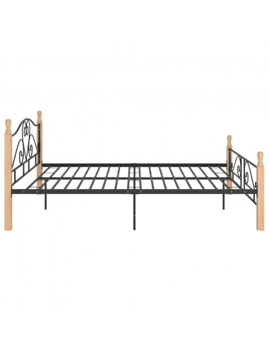 Giroletto Nero in Metallo 140x200 cm