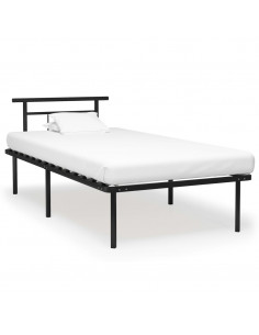 Giroletto Nero in Metallo 100x200 cm 2