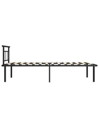 Giroletto Nero in Metallo 100x200 cm