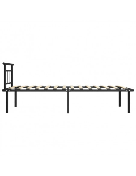 Giroletto Nero in Metallo 100x200 cm