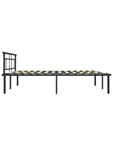 Giroletto Nero in Metallo 180x200 cm