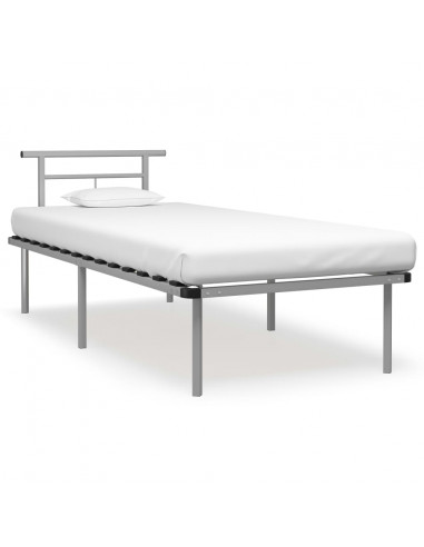 Giroletto Grigio in Metallo 90x200 cm