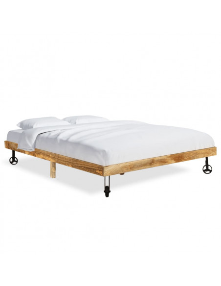Giroletto in Legno Massello di Mango 200x200 cm