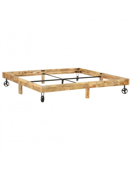 Giroletto in Legno Massello di Mango 200x200 cm