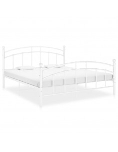 Giroletto Bianco in Metallo 180x200 cm 2