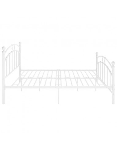 Giroletto Bianco in Metallo 180x200 cm