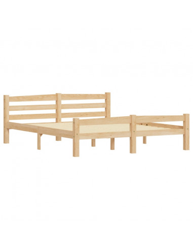 Giroletto in Legno Massello di Pino 160x200 cm
