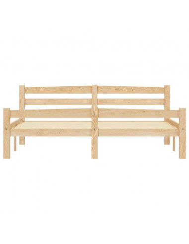 Giroletto in Legno Massello di Pino 160x200 cm