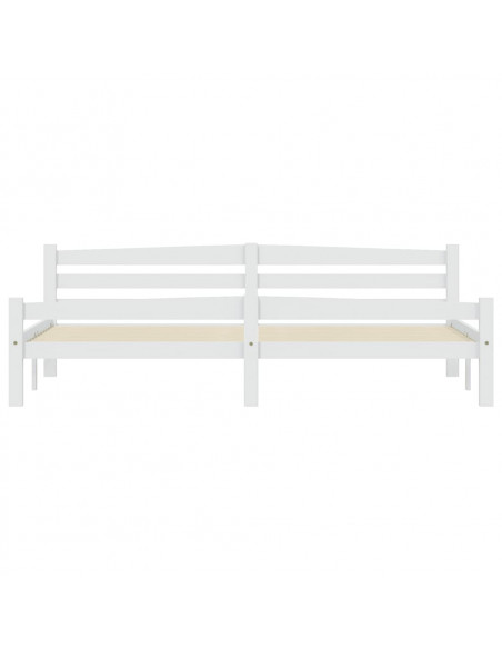 Giroletto Bianco in Legno Massello di Pino 200x200 cm