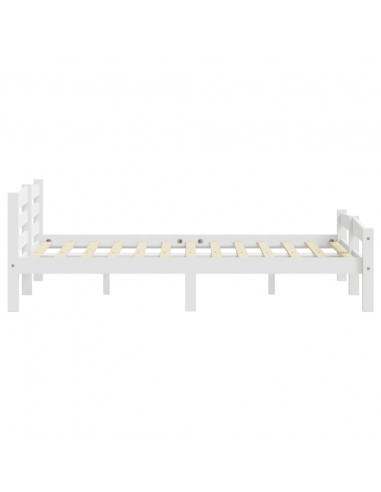 Giroletto Bianco in Legno Massello di Pino 200x200 cm