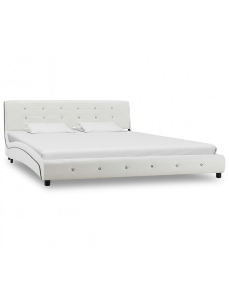Giroletto Bianco in Similpelle 160x200 cm