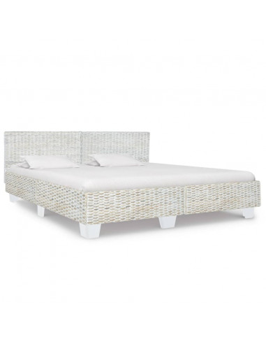 Giroletto Grigio in Rattan Naturale 180x200 cm