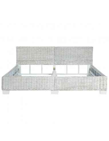 Giroletto Grigio in Rattan Naturale 180x200 cm