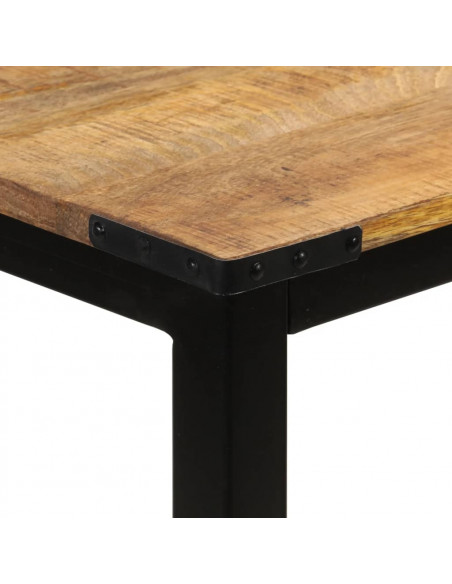 Tavolo da Pranzo 110x60x76 cm in Legno Massello di Mango
