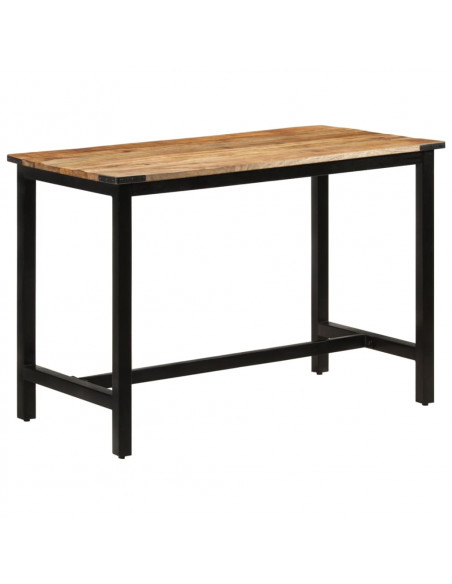 Tavolo da Pranzo 110x60x76 cm in Legno Massello di Mango