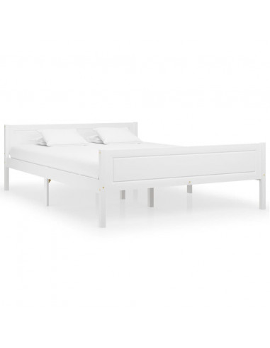 Giroletto Bianco in Legno Massello di Pino 120x200 cm