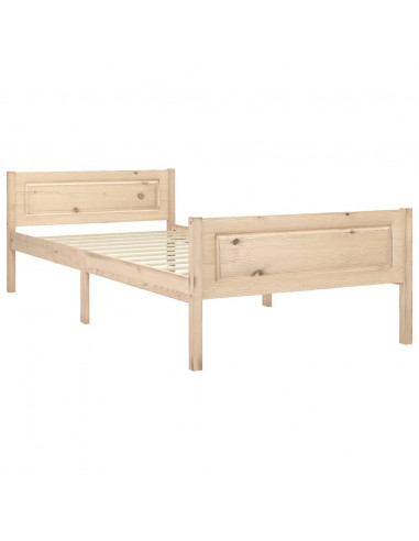 Giroletto in Legno Massello di Pino 90x200 cm