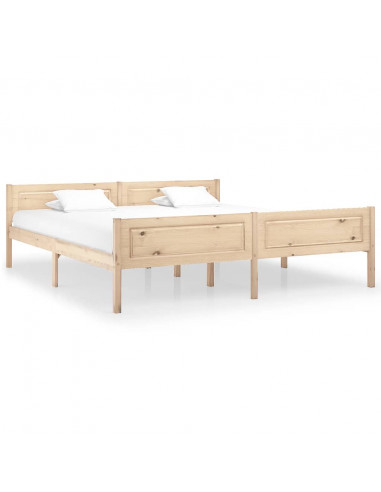 Giroletto in Legno Massello di Pino 180x200 cm