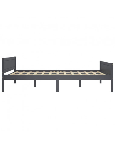 Giroletto Grigio in Legno Massello di Pino 120x200 cm